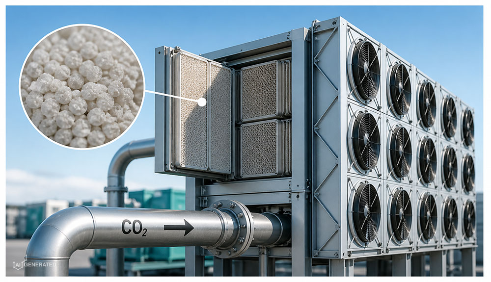 CO₂-Staubsauger f&uuml;r die Atmosph&auml;re